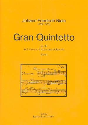 Nisle, J F: Gran Quintetto C Major op. 30