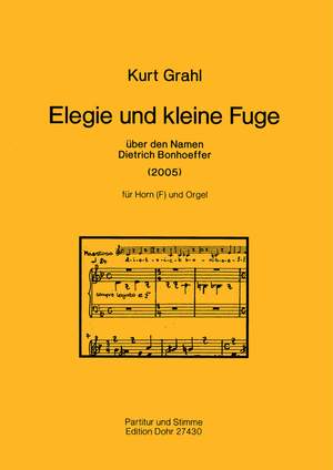 Grahl, K: Elegy and Little Fugue
