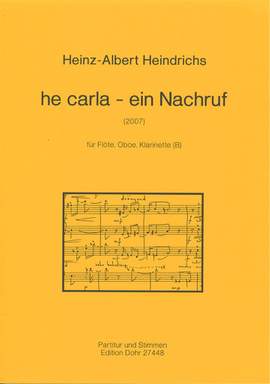 Heindrichs, H A: he carla - ein Nachruf
