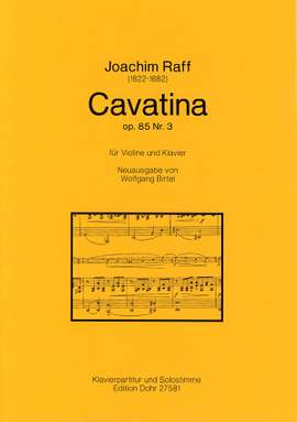 Raff, J J: Cavatina