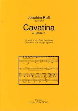 Raff, J J: Cavatina