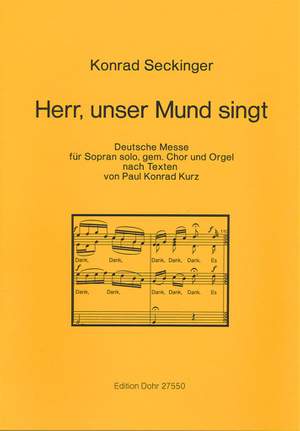 Seckinger, K: Lord, sing our mouth