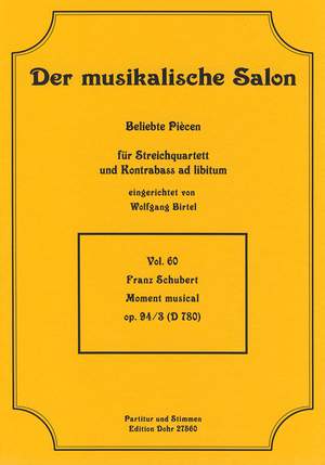 Schubert, F: Moment musical op. 94/3 D 780 60