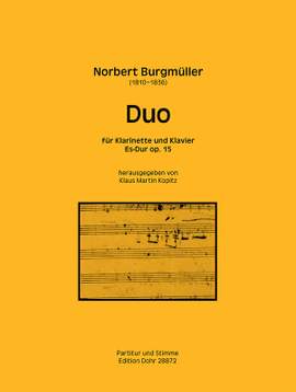 Burgmueller, N: Duo E flat major op.15