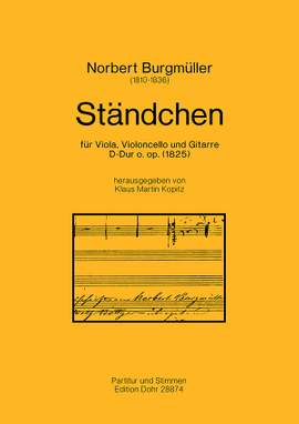 Burgmueller, N: Ständchen D-Dur D major o.op