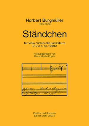 Burgmueller, N: Serenade D Major o.op