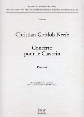 Neefe, C G: Concerto G-Dur G major