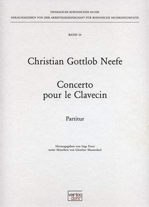 Neefe, C G: Concerto pour le Clavecin