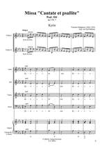 Rathgeber, J V: Missa Cantate et psallite op.1/7 Product Image