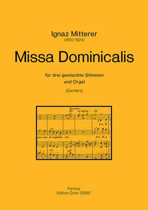 Mitterer, I: Missa Dominicalis