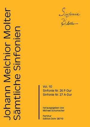 Molter, J M: Symphonies Vol.10