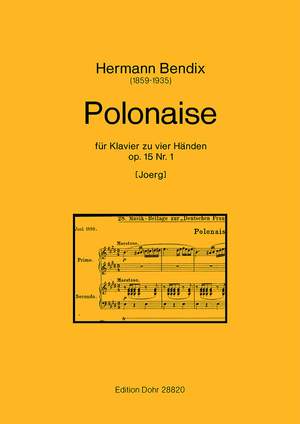 Bendix, H: Polonaise op.15/1