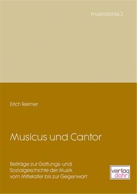 Reimer, E: Musicus und Cantor 2