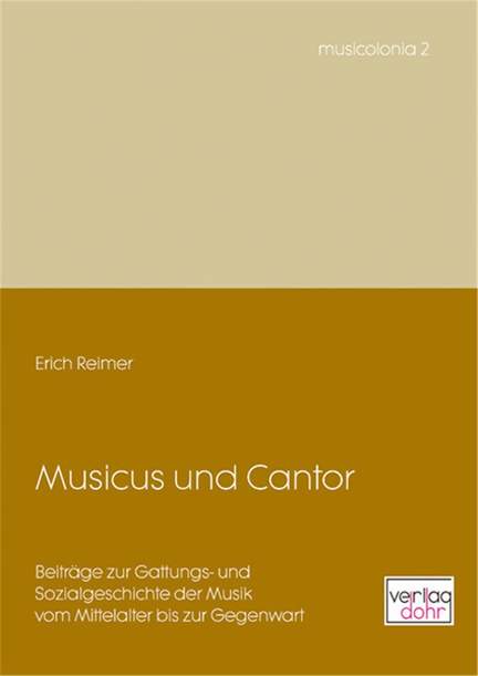 Reimer, E: Musicus und Cantor 2