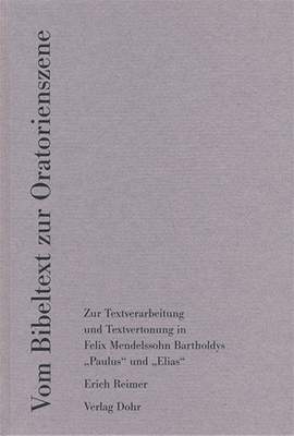 Reimer, E: Vom Bibeltext zur Oratorienszene