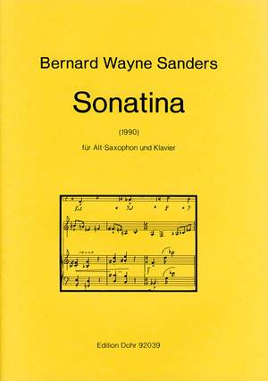 Sanders, B W: Sonatina