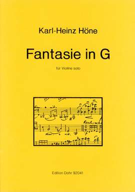 Hoene, K: Fantasie in G G major