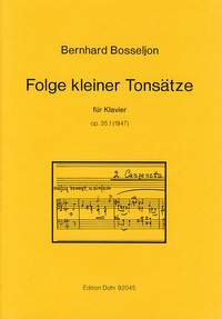 Bosseljon, B: Folge kleiner Tonsätze op. 35/1
