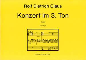 Claus, R D: Concerto in 3 Tones