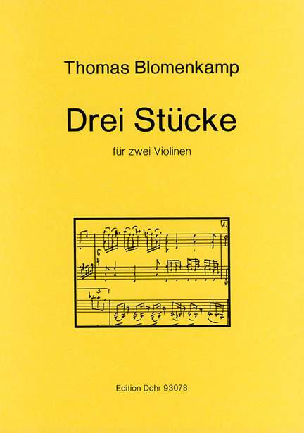 Blomenkamp, T: Three Pieces