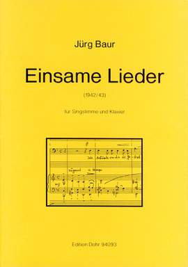 Baur, J: Lonely Songs