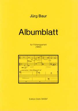 Baur, J: Album Leaf