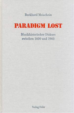 Meischein, B: Paradigm Lost
