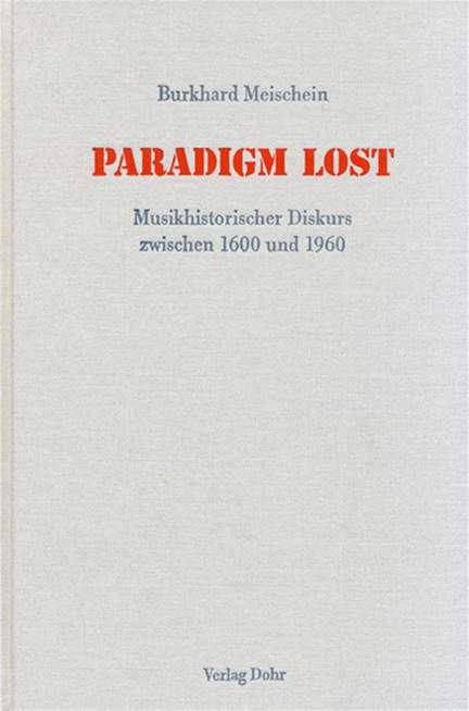 Meischein, B: Paradigm Lost