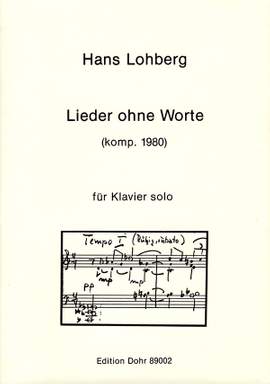 Lohberg, H: Lieder ohne Worte