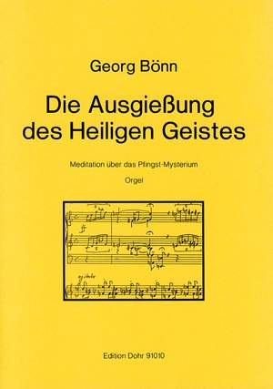 Boenn, G: Die Ausgießung des Heiligen Geistes