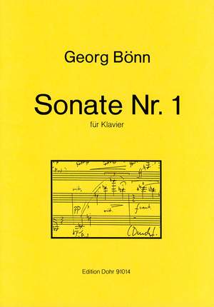 Boenn, G: Sonate No. 1