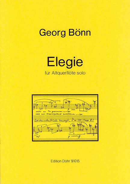 Boenn, G: Elegie