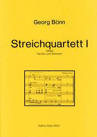 Boenn, G: String Quartet No. 1