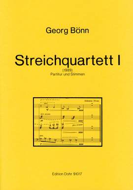 Boenn, G: Streichquartett No. 1