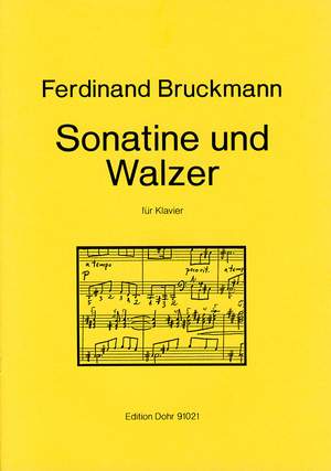 Bruckmann, F: Sonatina and Waltz