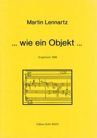 Lennartz, M: ...wie ein Objekt...