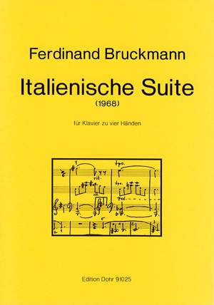 Bruckmann, F: Italienische Suite