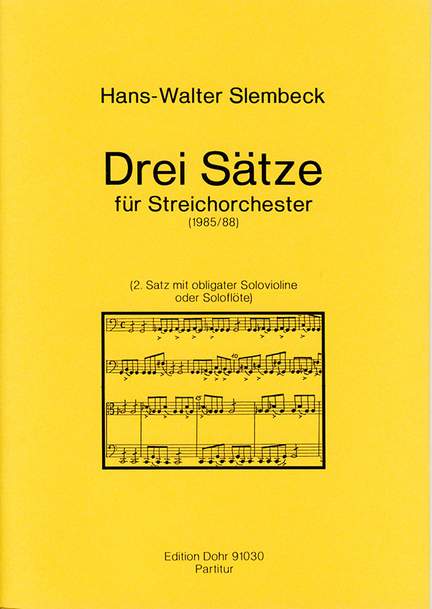 Slembeck, H W: Three Movements