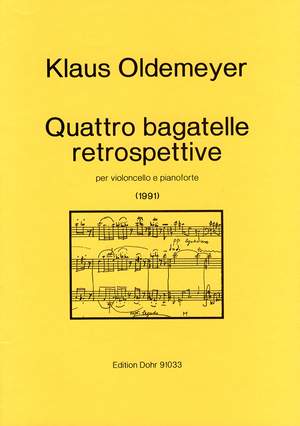 Oldemeyer, K: Quattro bagatelle retrospettive