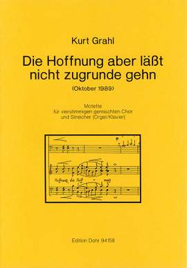 Grahl, K: The hope, however, can not perish
