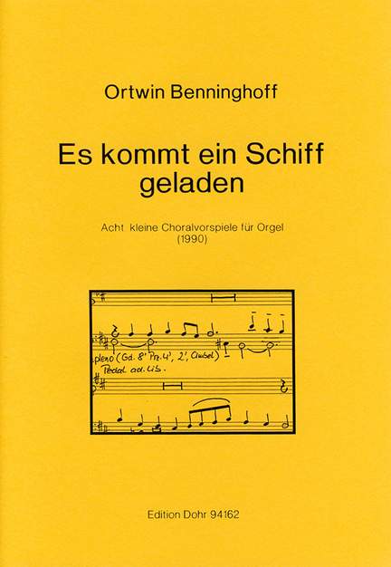 Benninghoff, O: There Comes a Ship Loaded