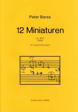 Bares, P: 12 Miniatures op. 1655
