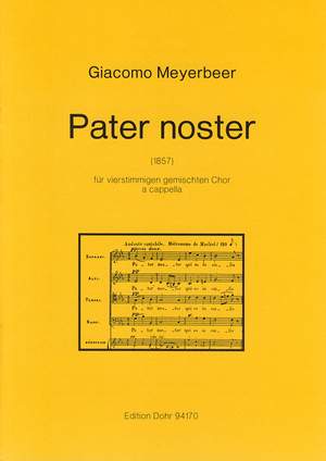 Meyerbeer, G: Pater noster