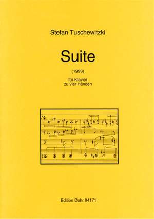 Tuschewitzki, S: Suite für Klavier zu vier Händen