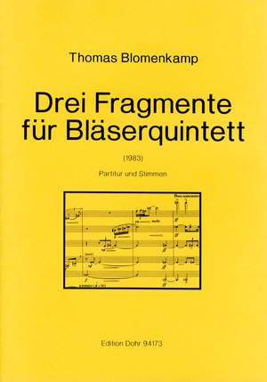 Blomenkamp, T: Drei Fragmente