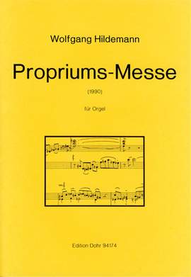 Hildemann, W: Propriums-Mass