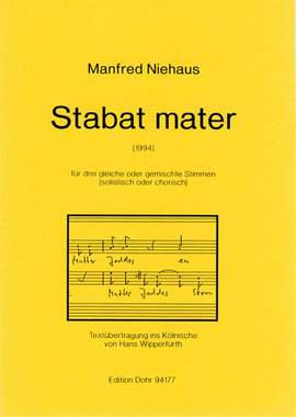 Niehaus, M: Stabat mater