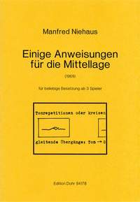 Niehaus, M: Einige Anweisungen für die Mittellage
