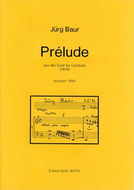 Baur, J: Prélude