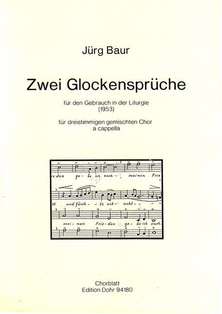 Baur, J: Two Bell Proverbs